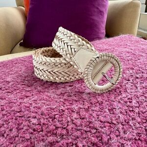 Banana Republic Braided Leather Belt